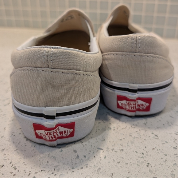 Vans Color Theory Classic Slip-on Skate Sneakers, French Oak - Picture 10 of 12